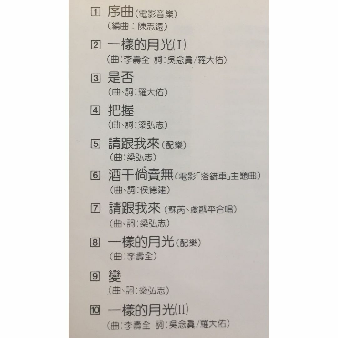 貴重全面蒸着銀圏廃盤CD－蘇芮スールイ・1983年「搭錯車」814 913-2の