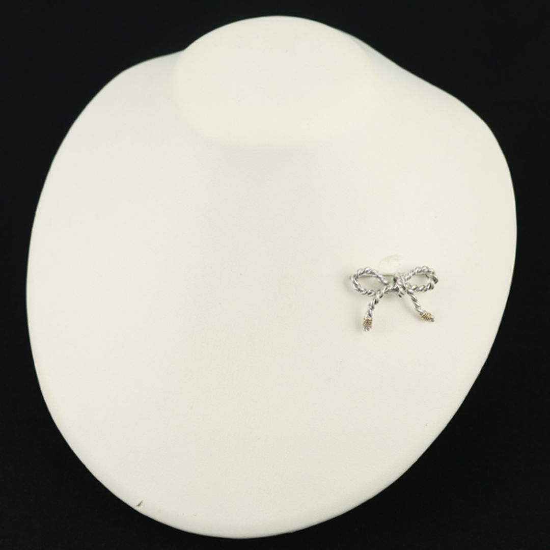 Tiffany & Co. - ティファニー ブローチ ツイスト リボン シルバー 925