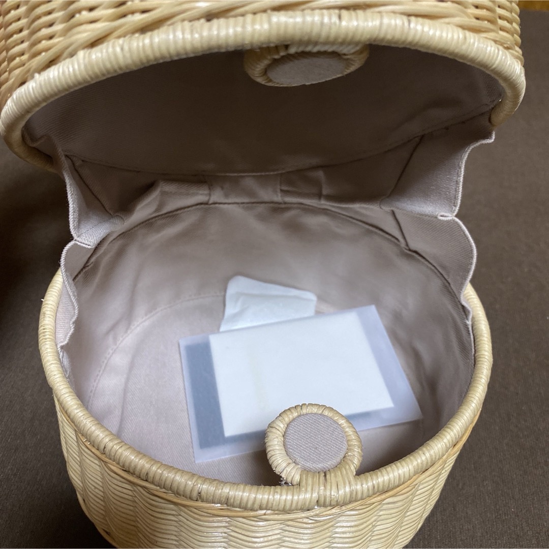 ぽーちゃん マニマリスBALLONÉパンケーキバスケットダブルきのこファー