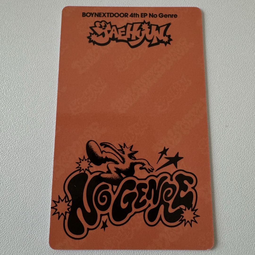 BOYNEXTDOOR - BOYNEXTDOOR ミョンジェヒョン トレカ weverse特典の