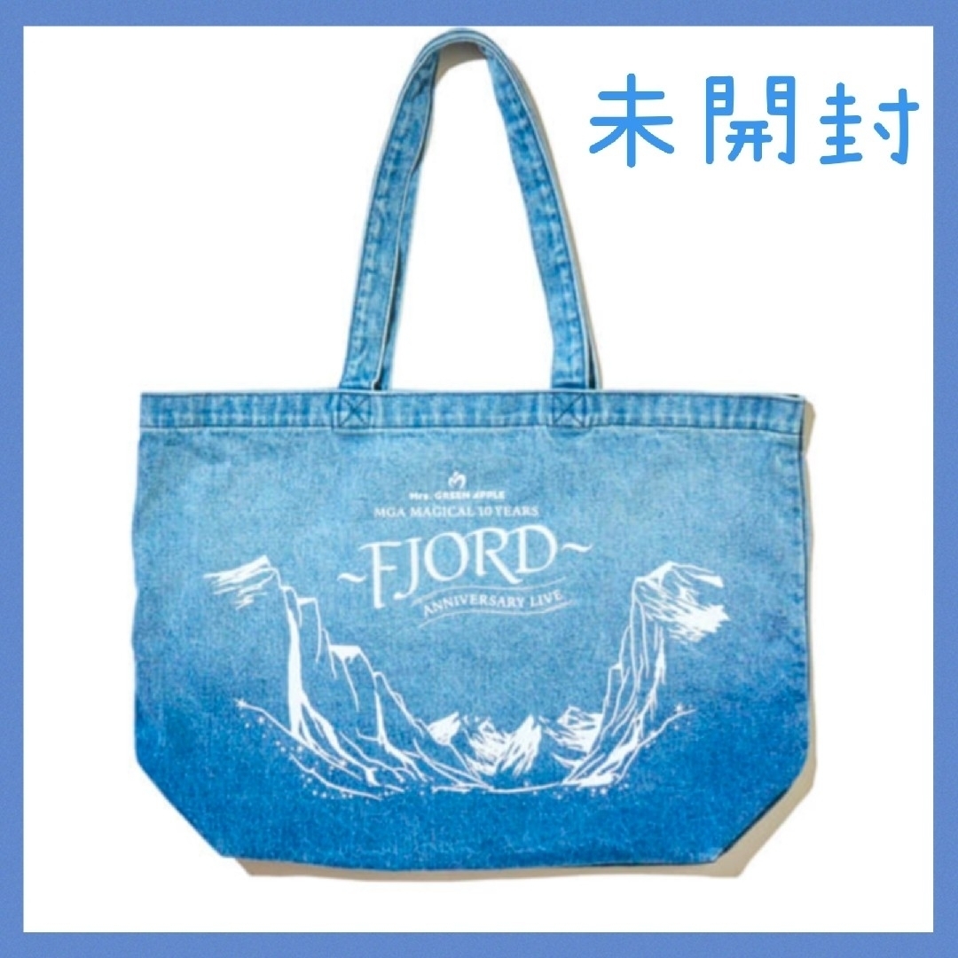 ミセスグリーンアップル フィヨルド デニムトートバッグ FJORD デニム