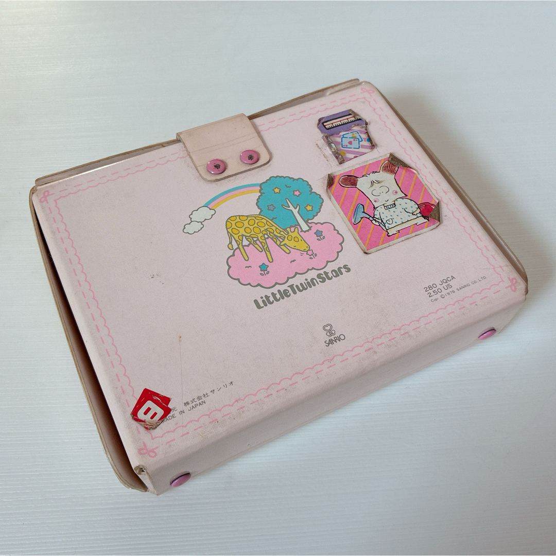 リトルツインスターズ - サンリオ レトロ キキララ ペーパーボックス
