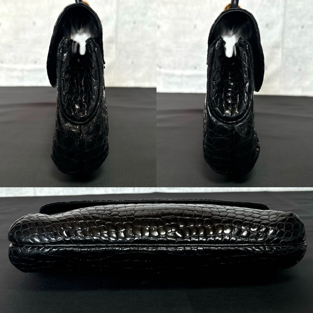 濱野皮革工藝/HAMANO - 【美品】HAMANO ロイヤルモデル クロコダイル