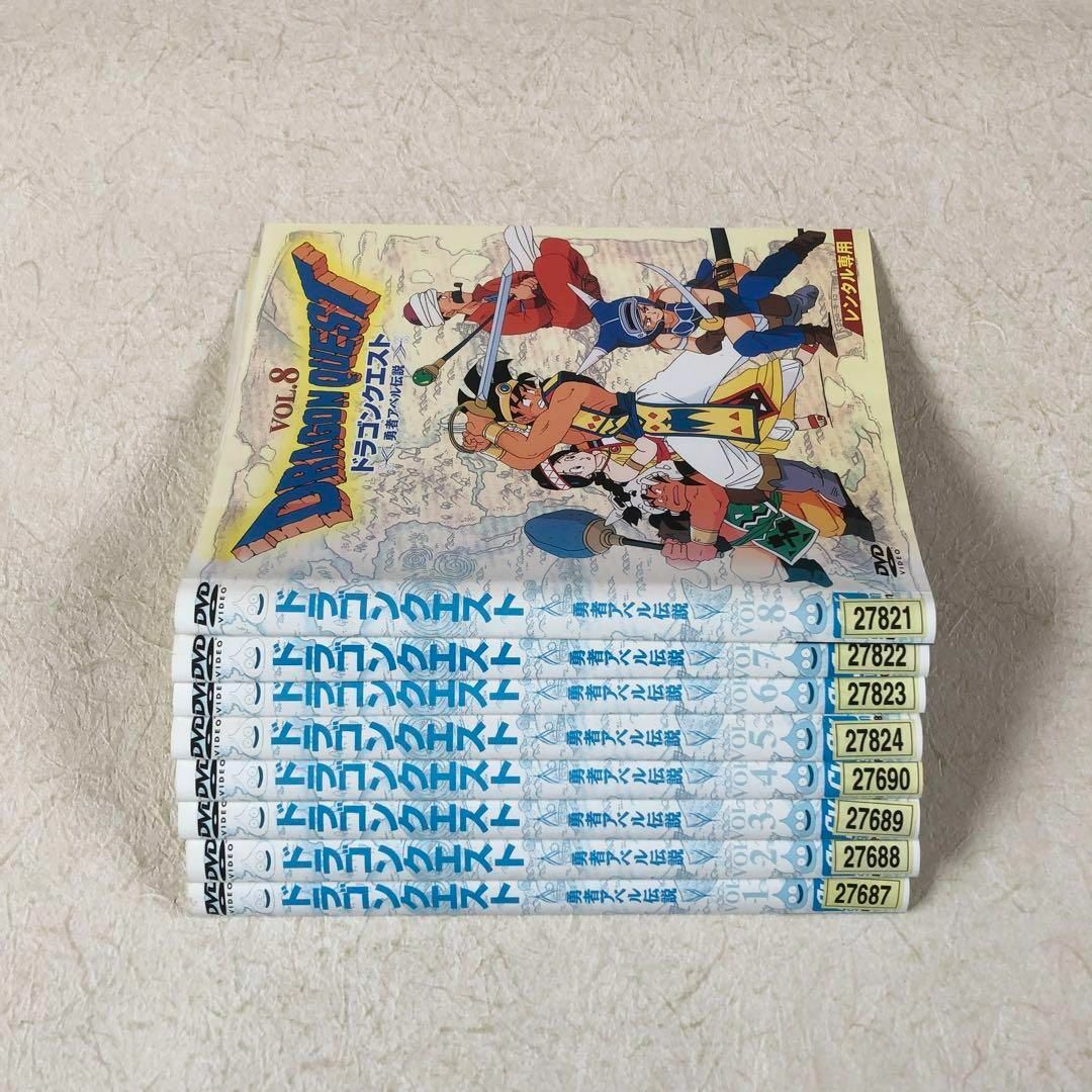 ドラゴンクエスト 勇者アベル伝説 全8巻 DVD レンタル落ちの通販 by ち