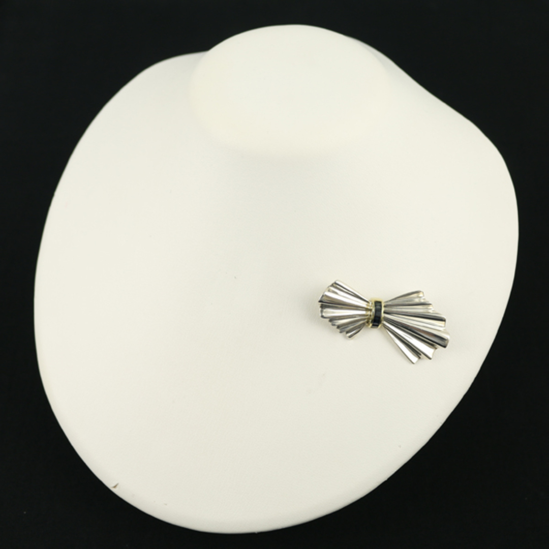 Tiffany & Co. - ティファニー ブローチ サファイア リボン