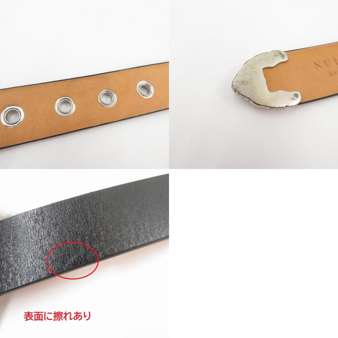 瀬戸大橋店】 中古 ベルト NULLUS SILVER FILLED KUNCKLES BELT