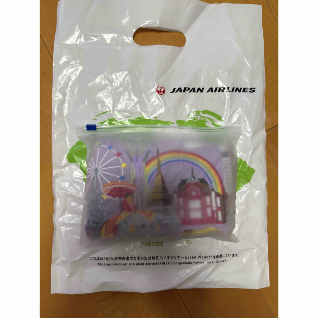 JAL(日本航空) - jal ボールアンドチェーン ライラック ball&chain