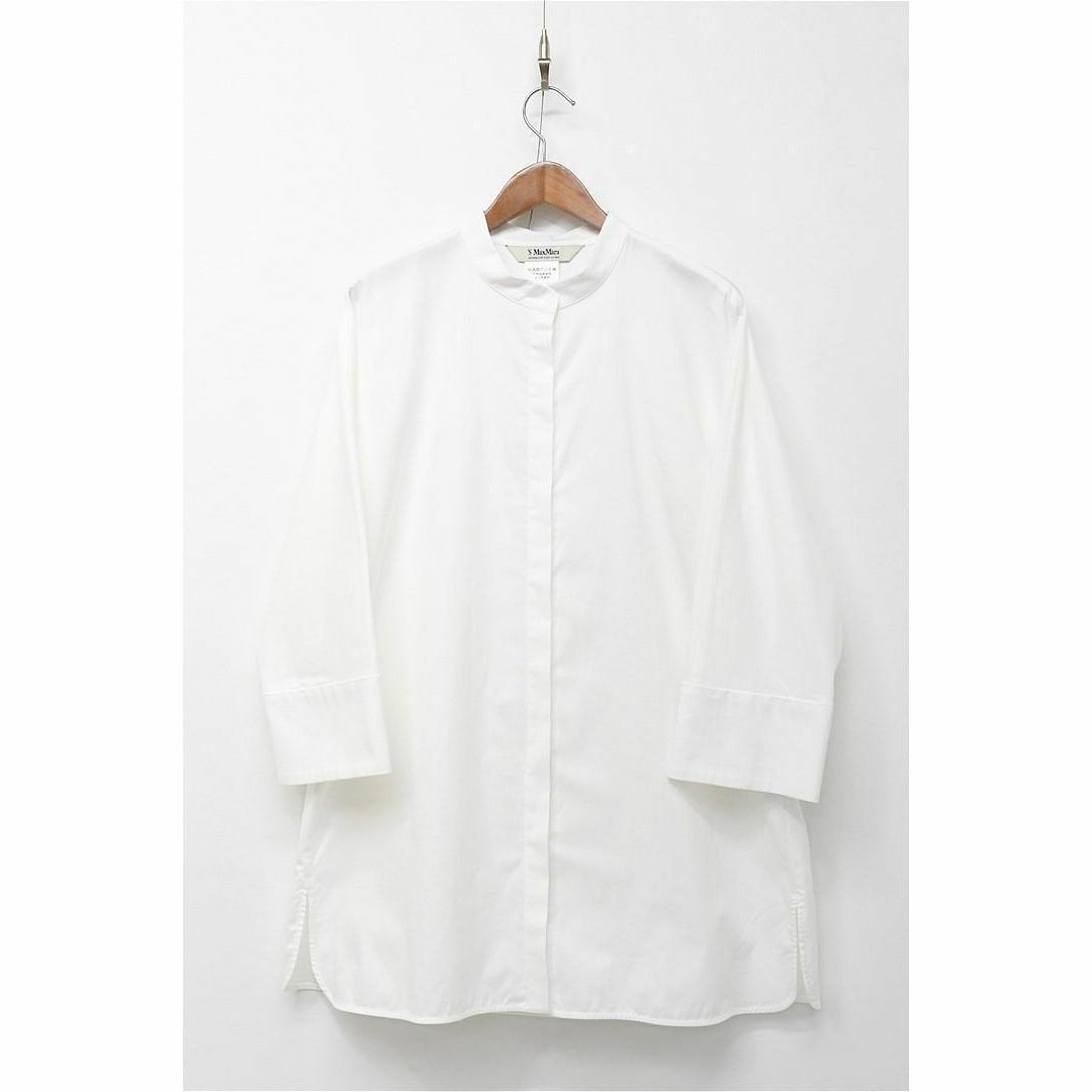 S Max Mara - HGD-P312/美品 S MAXMARA ブラウス ロング丈 ドルマン 40