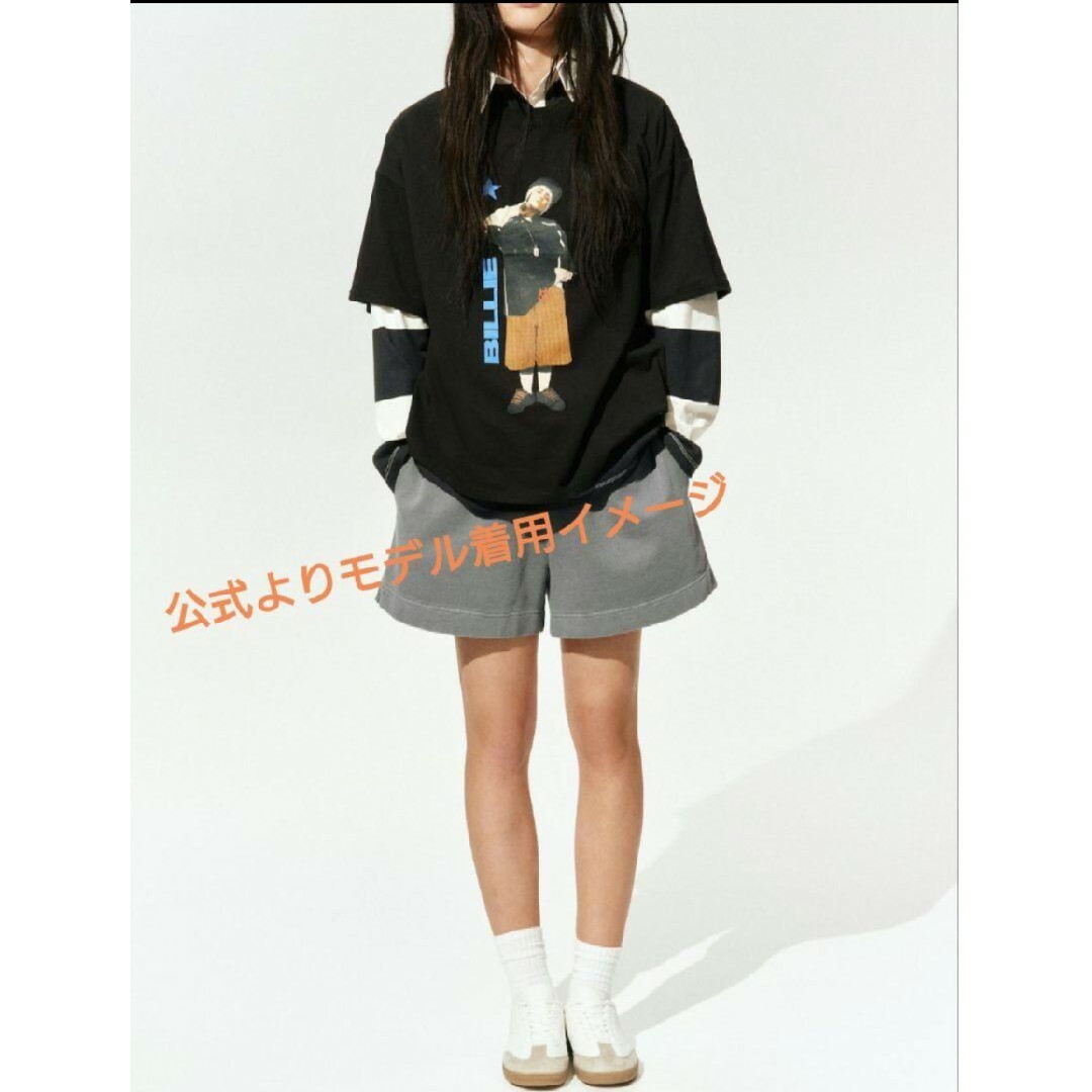 H&M - 新品 完売 レア ビリー・アイリッシュ オーバーサイズ 黒Tシャツ