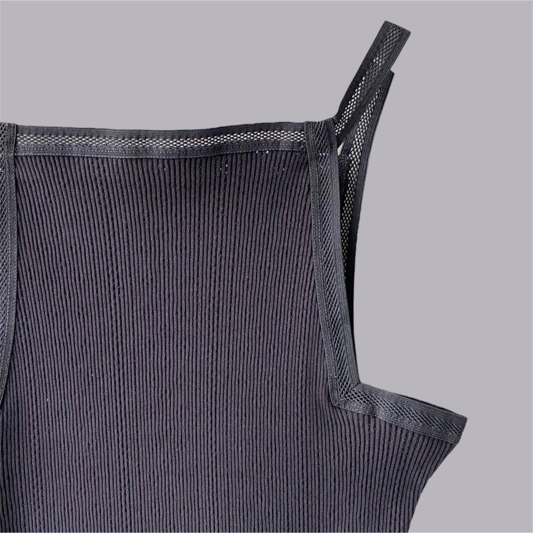 FUMIKA_UCHIDA - FUMIKA_UCHIDA EYELET RIB STITCH CAMISOLEの通販 by