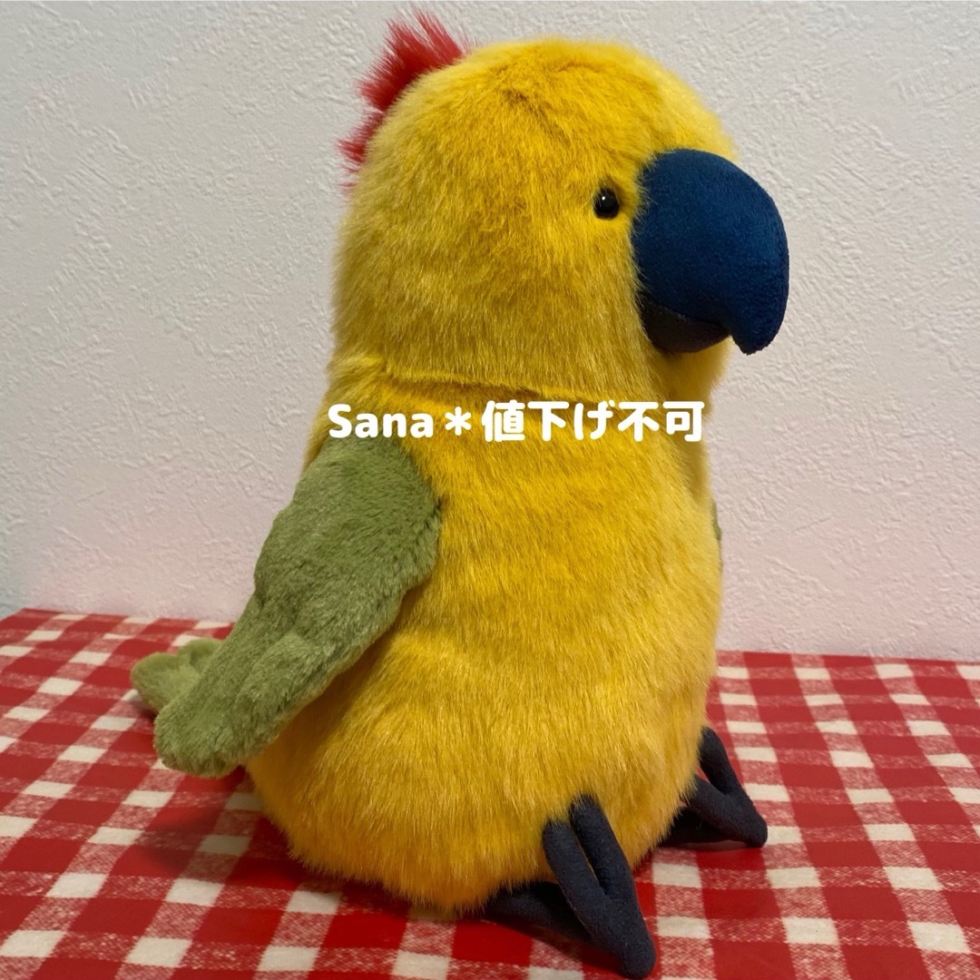 JELLY CAT - 新作 新品 ジェリーキャット オウム インコ 鳥 ぬいぐるみ