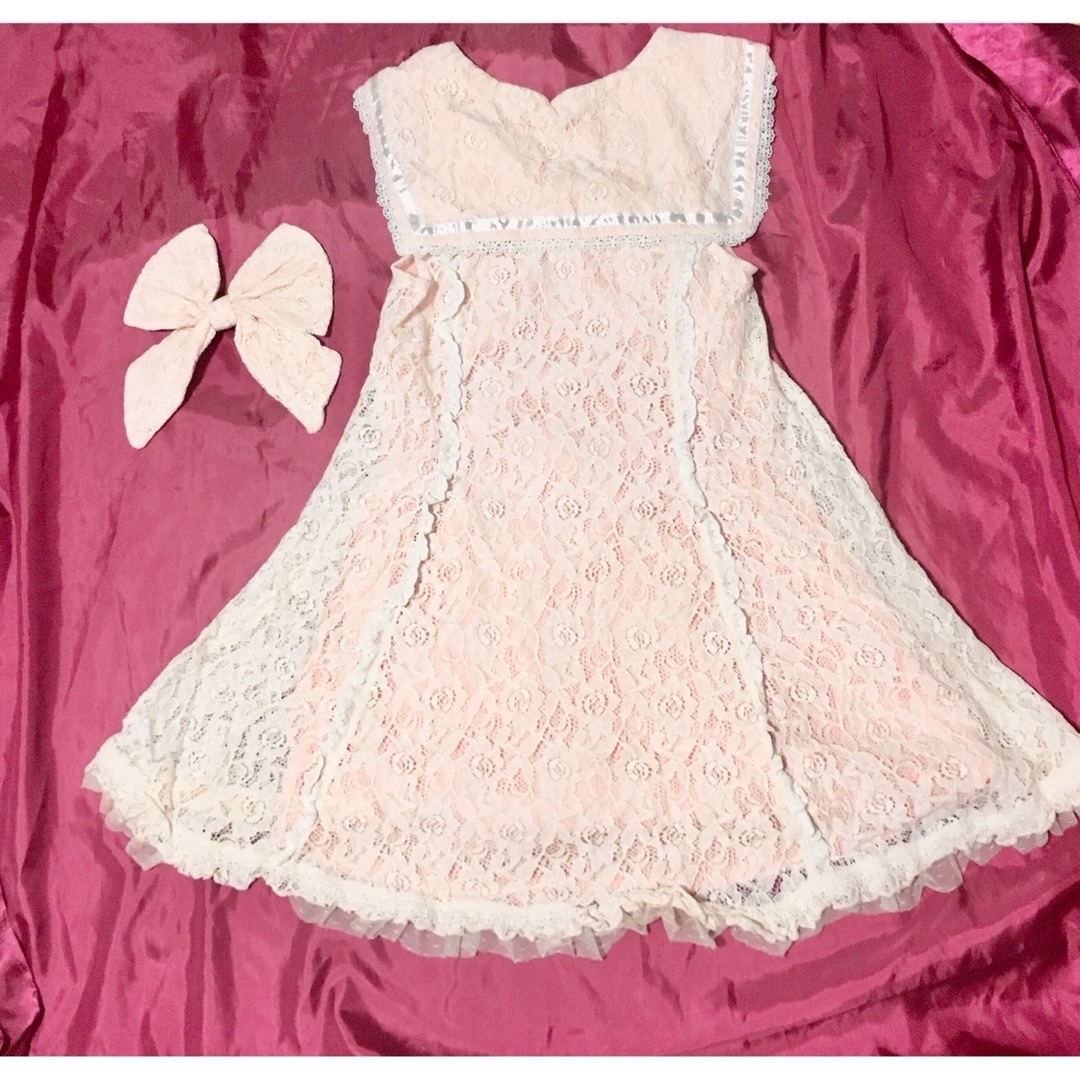 LIZ LISA - レア2000sリズリサlizlisa花柄レースセーラーワンピース