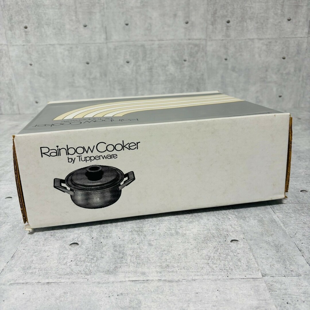 未開封品 未使用 Rainbow Cooker by Tupperware 19cm 深鍋 レインボー