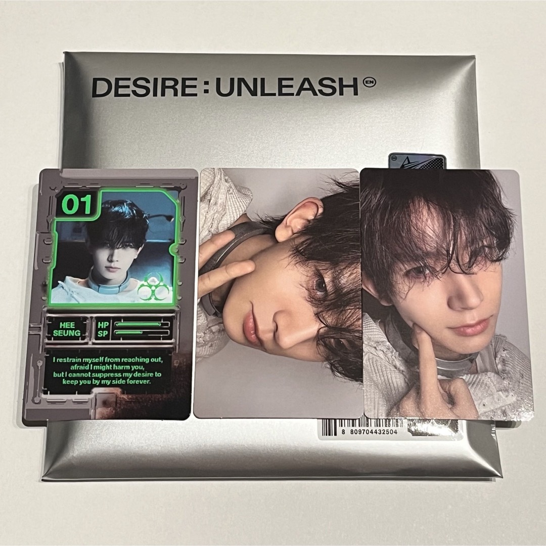 ヒスン 閃光 直筆 サイン ブックレット ENHYPEN サイン会 当選品