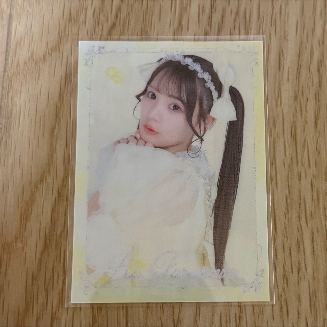 古澤里紗 ふーりー クリアカード ラッフルくじ CUTIE STREET 新衣装の