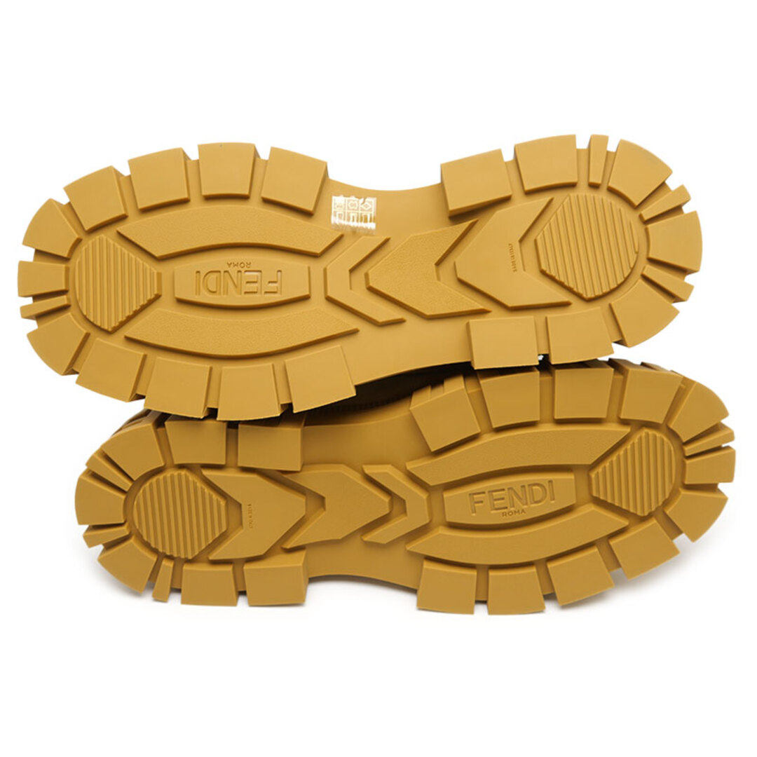 FENDI - フェンディ スエードムートンブーツ サイズ8 イエロー系