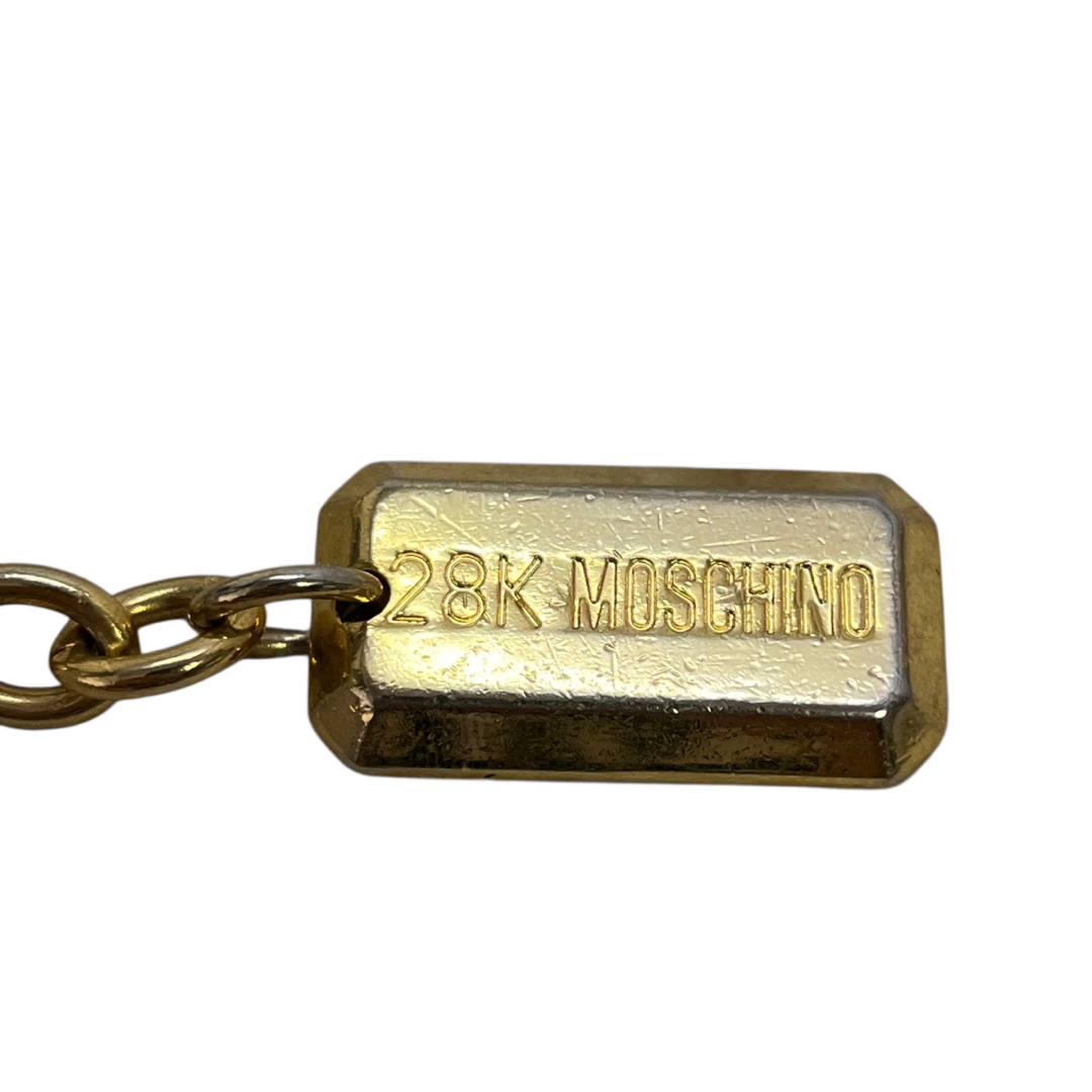 MOSCHINO - 【希少】vintage MOSCHINO モスキーノ チェーンベルト