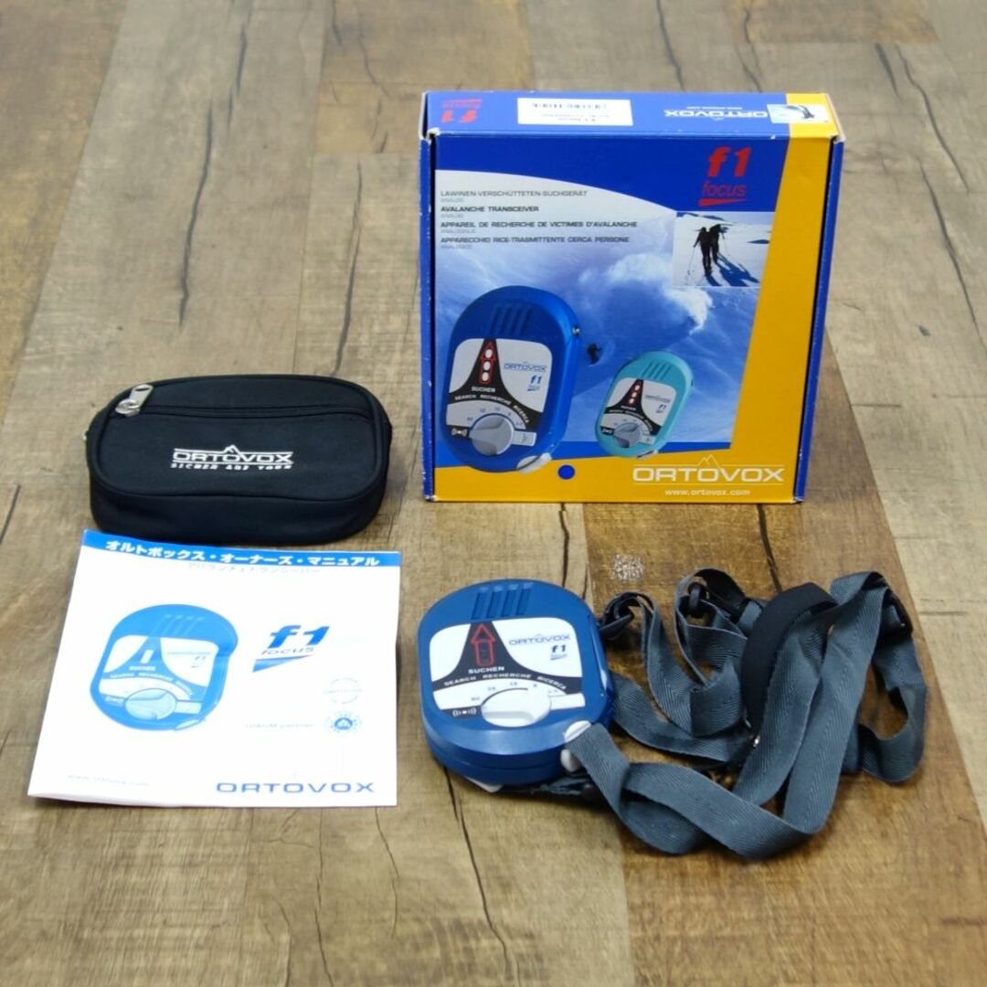訳あり オルトボックス ORTOVOX f1 focus アバランチ ビーコン 雪崩