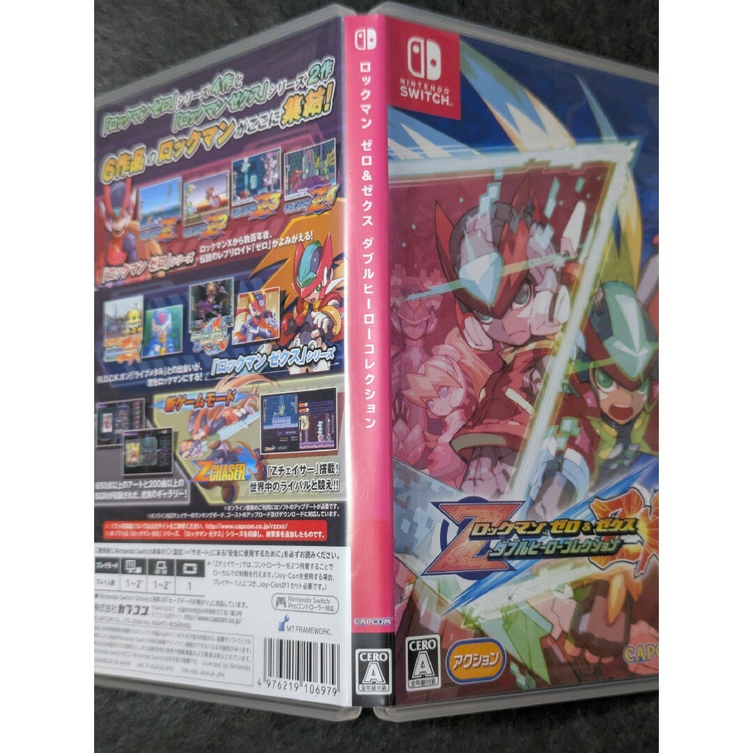 CAPCOM - Switch ロックマン ゼロ&ゼクス ダブルヒーロー 訳ありの通販
