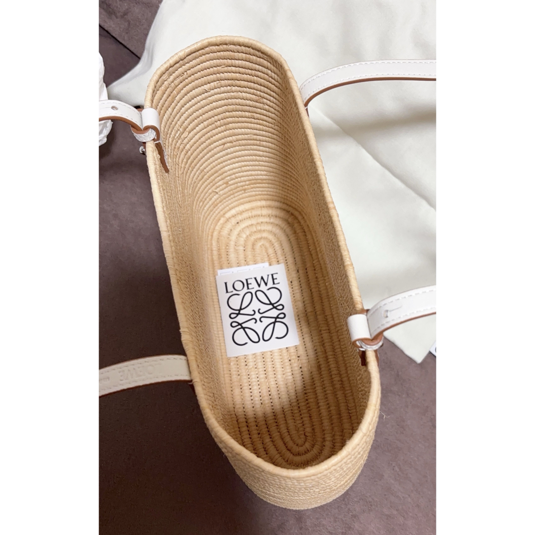 LOEWE - LOEWE スクエアバケットバック スモール カゴバックの通販 by