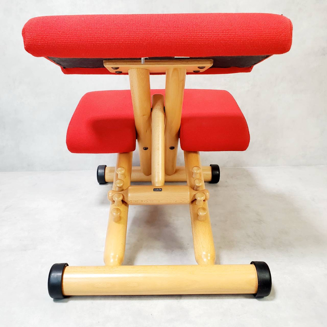 ストッケ STOKKE バランスチェア マルチ レッド 学習椅子 姿勢矯正