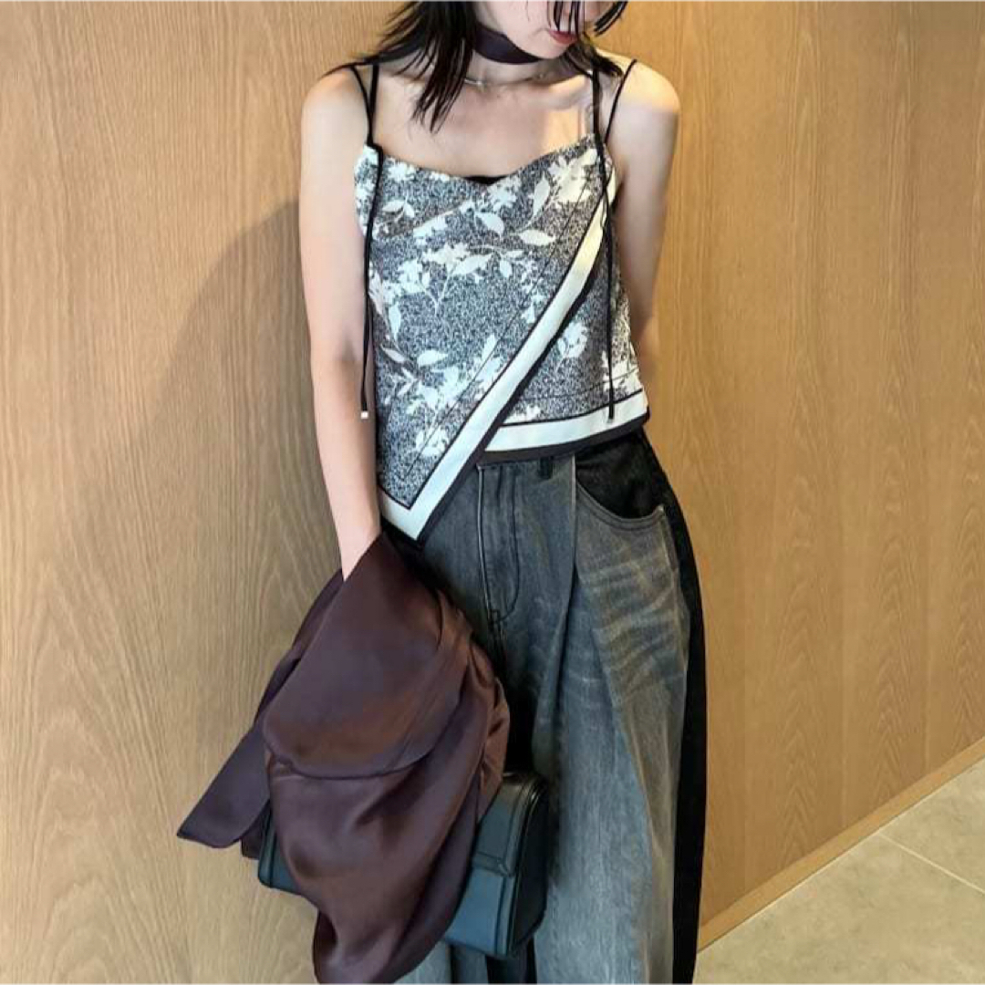 FRAY I.D - 定価以下✨️ FRAYI.D フレイアイディー スカーフプリント