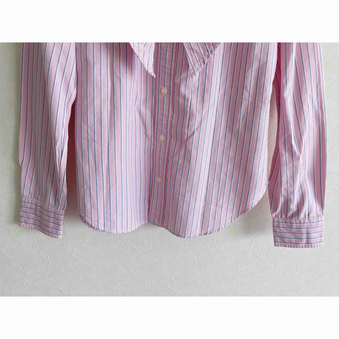 POLO RALPH LAUREN - ポロラルフローレンボウタイ ブラウス ポニー刺繍