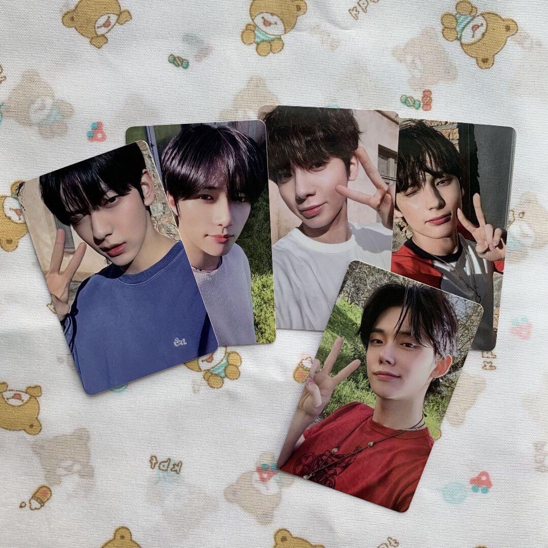 TXT line music Love Language トレカ セット 5枚 TXT Love Language