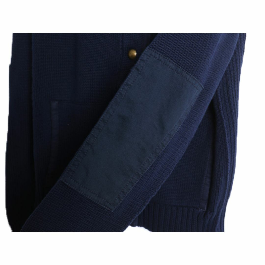 Ralph Lauren - 00s ラルフローレン ショールカラー コットン ニット