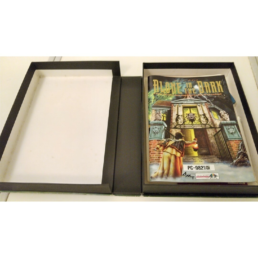 □絶版ゲーム□ PC9801 アローンインザダーク ミステリー 入手困難貴重