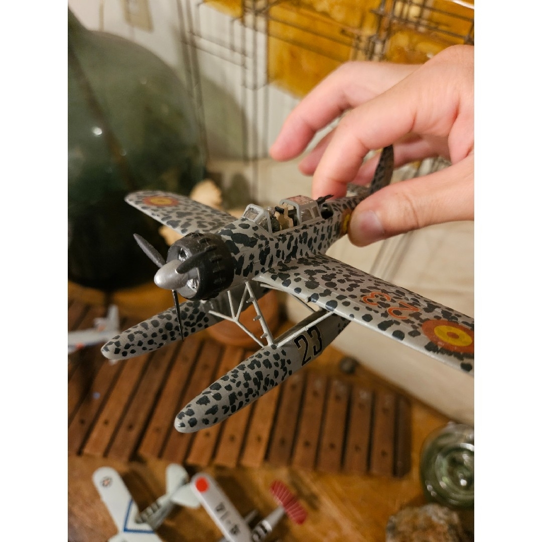 飛行機 戦闘機 模型 プラモデル 航空自衛隊 水上 ドイツ 日本軍 昭和