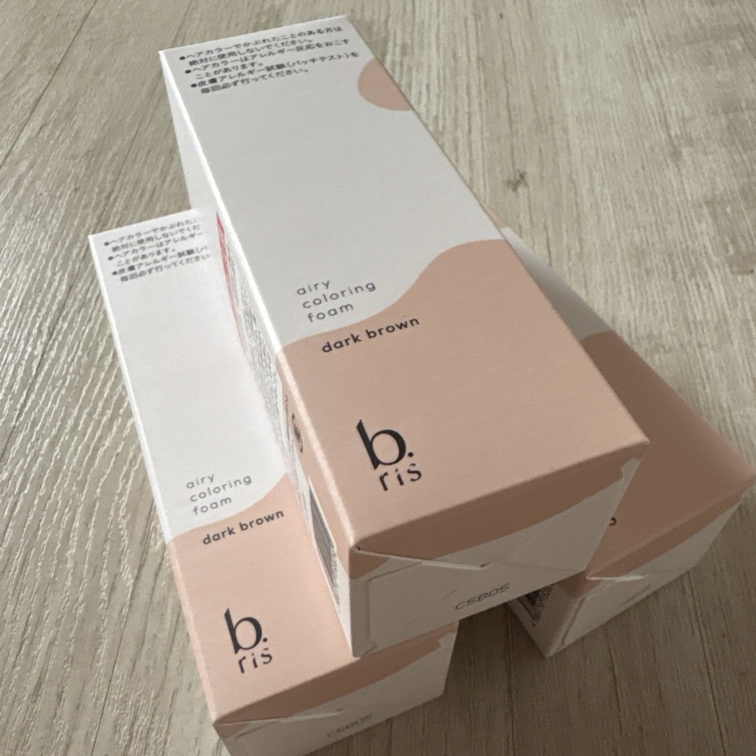 ビーリス エアリー カラーリングフォーム ダークブラウン 毛染め 泡染