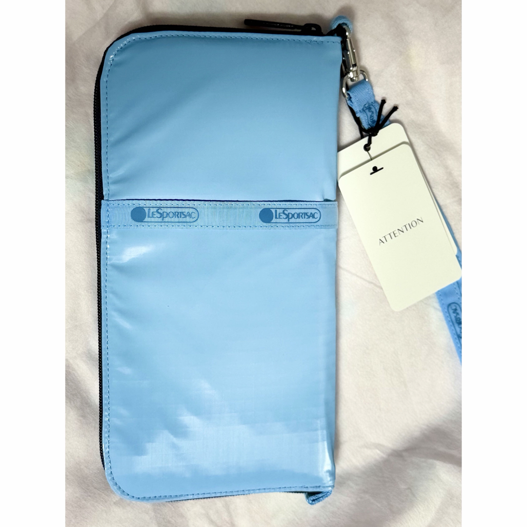 レスポートサック ひとりっぷ コラボ ヒョウガ ライトブルー