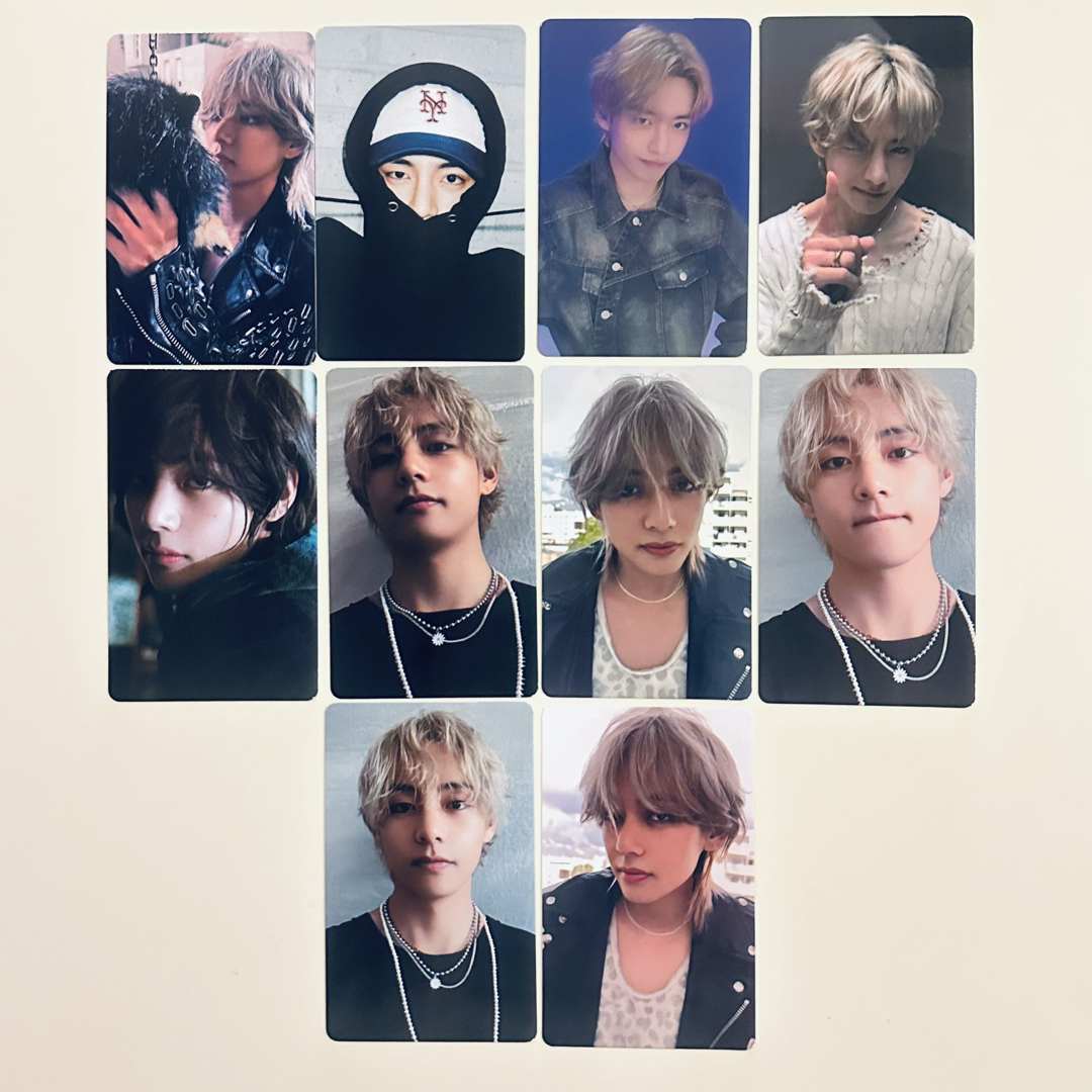 BTS サノク Layover 特典 テヒョン トレカ 2枚 テテ Layover V BTS