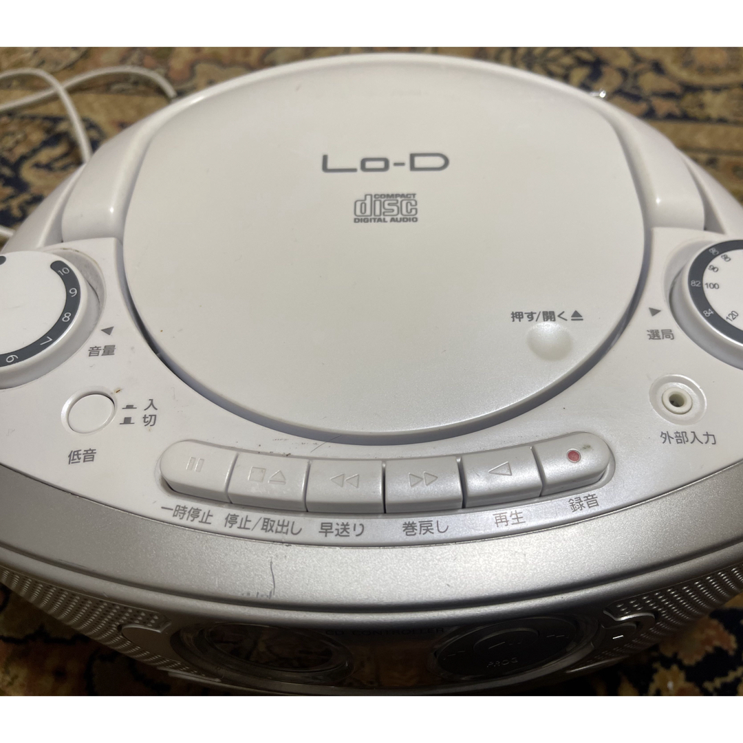 中古】CK-5Y(白)CDラジオカセットレコーダー)の通販 by SUZUKI｜ラクマ