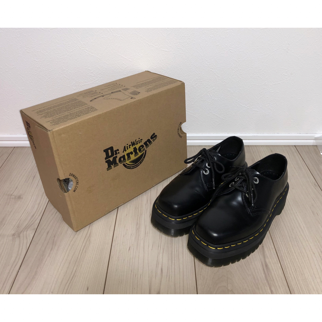 Dr.Martens - 23cm 良品 Dr.Martens 1461 3ホール ローファー 厚底 黒