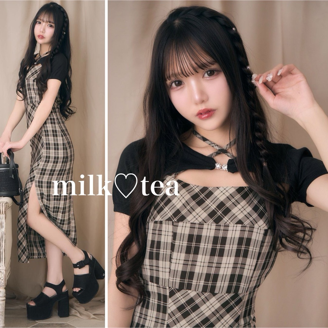 michellMacaron - 新品タグ ミシェルマカロン アンサンブルチェック