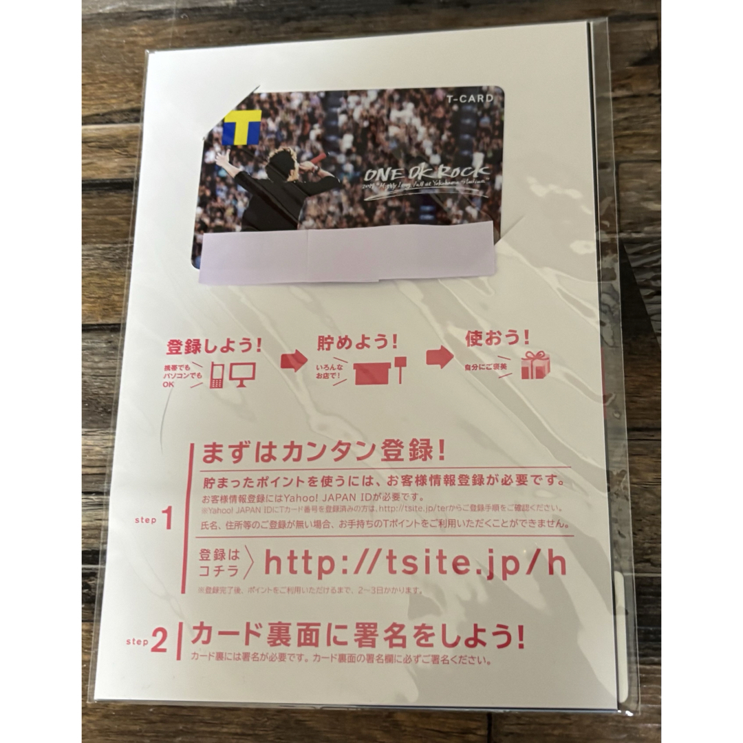ONE OK ROCK - 【新品未開封】ワンオクONE OK ROCK Tカード&フライヤー