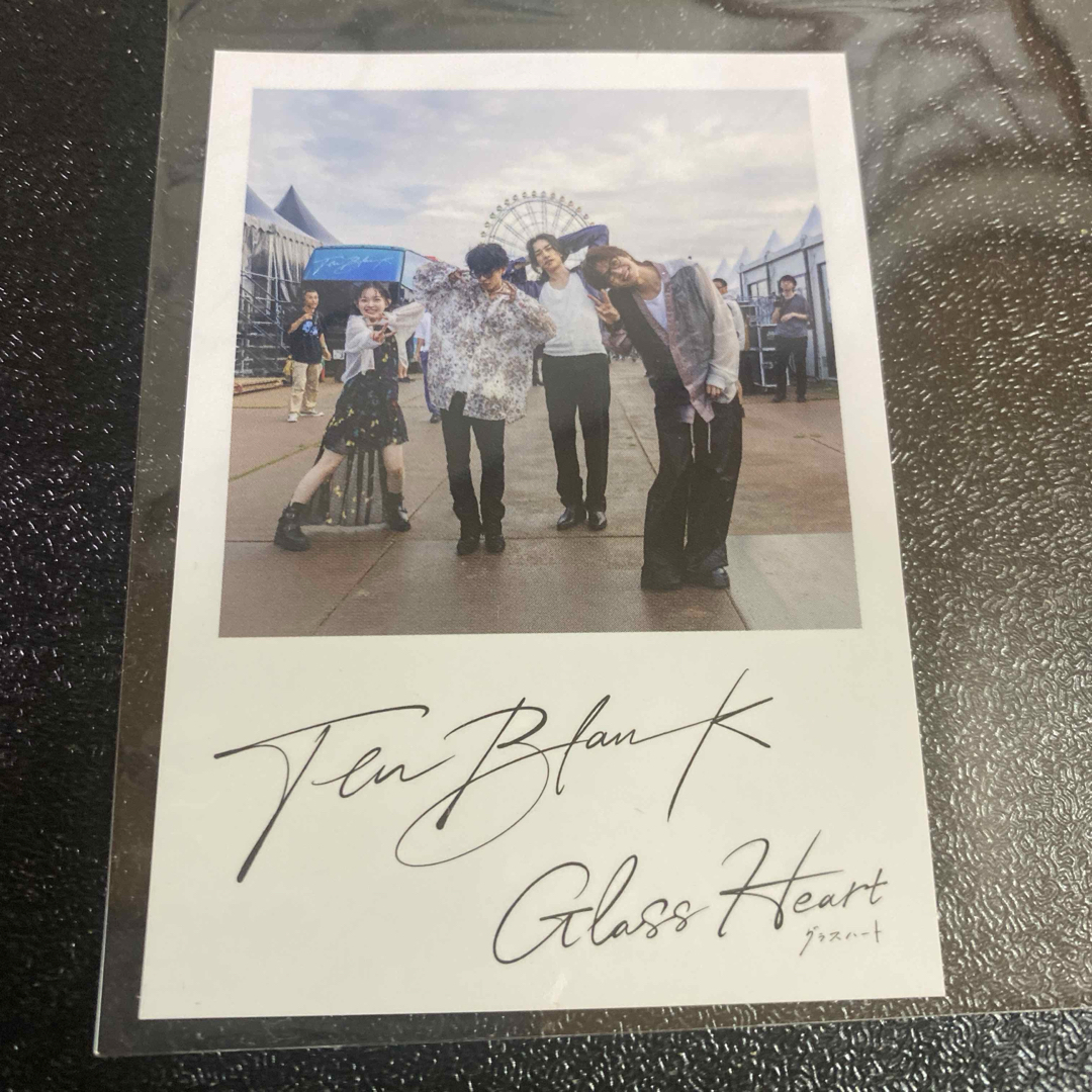 未使用 グラスハート TENBLANK テンブランク シール ステッカー 限定の