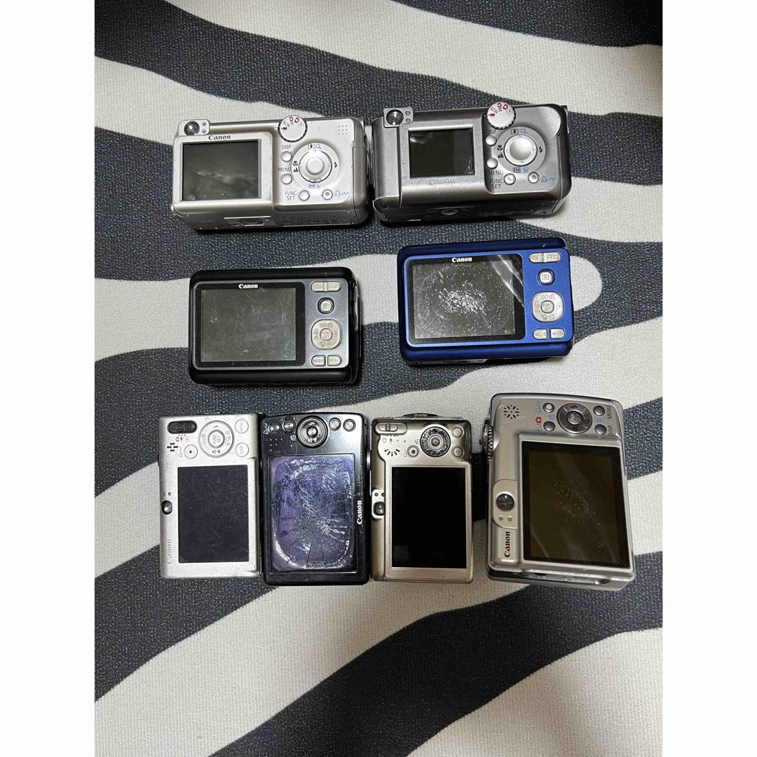 Canon キャノン デジタルカメラ 8台 動作未確認 ジャンク 修理用①