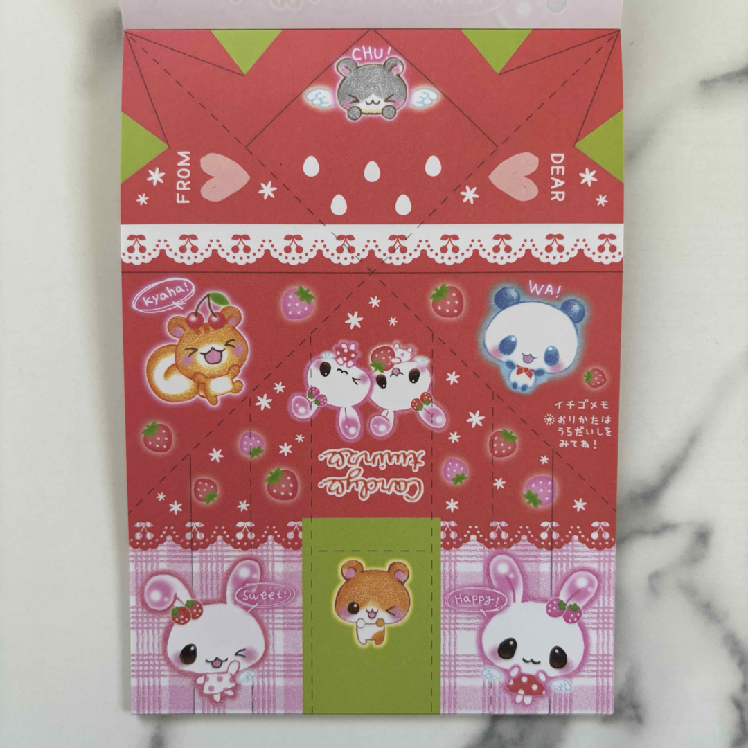 新品未使用】平成レトロ 当時物メモ帳 クーリア うさぎ パンダ