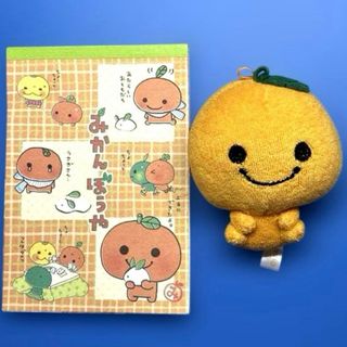 サンエックス - San-X みかんぼうや ぬいぐるみタオル素材 メモ帳