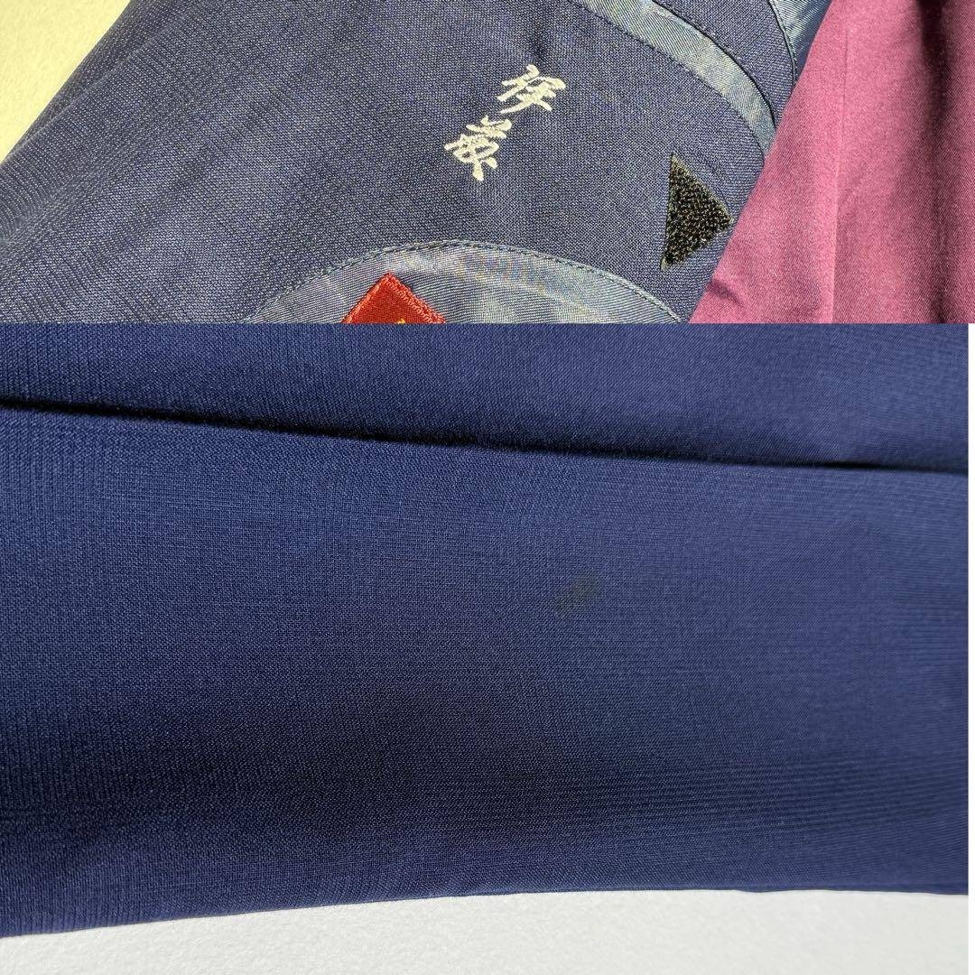 VINTAGE - セットアップ ネイビー スーツ パープル 紫 シャツ ネクタイ