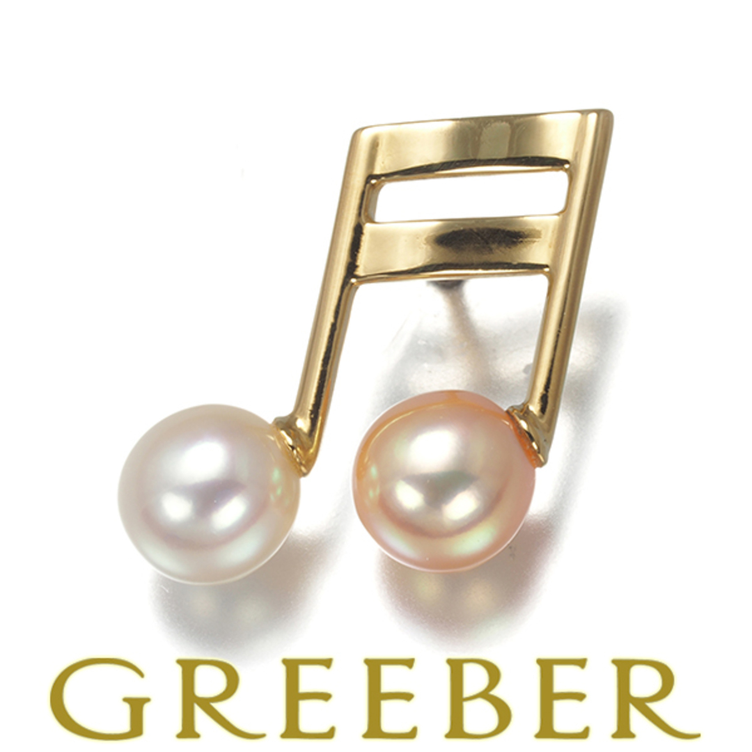 TASAKI タサキ パール 真珠 マベパール ブローチ ゴールド レディース