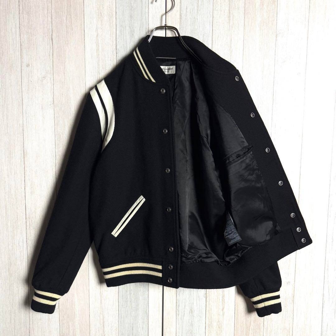 SAINT LAURENT - 3216【人気ブラック＆48サイズ】サンローラン レザー