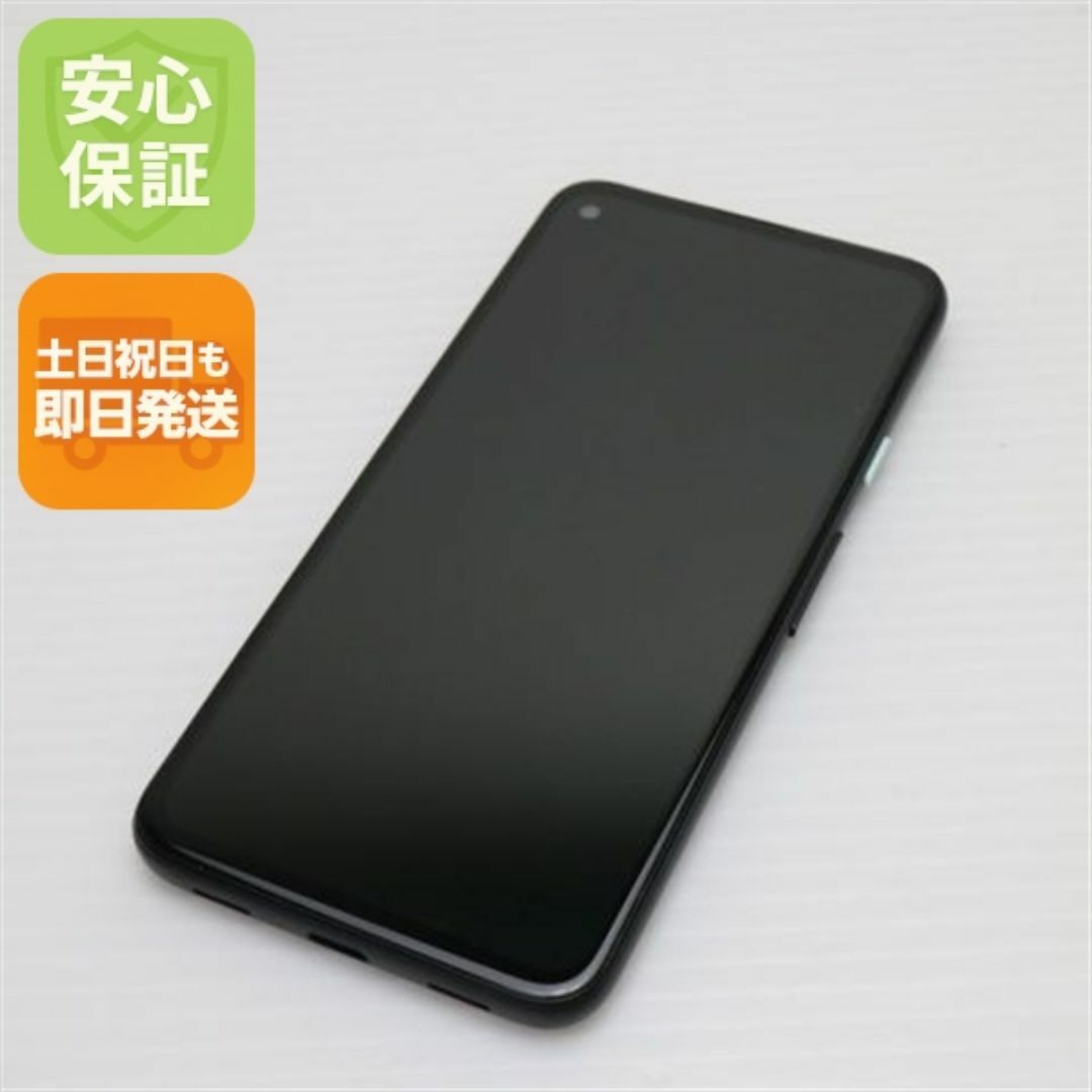Google Pixel - 超美品 SIMフリー Google Pixel 4a ブラック M888の