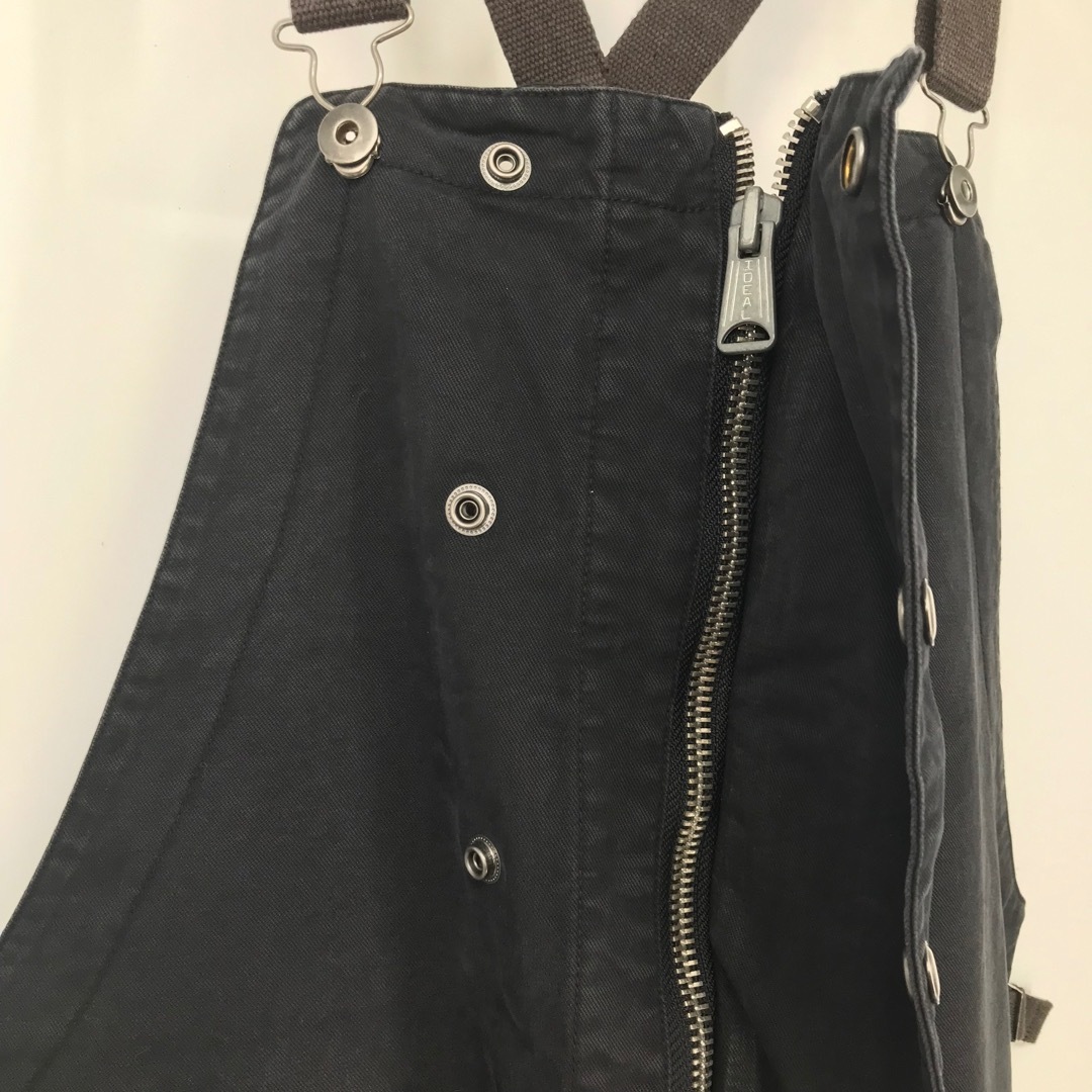 アットダーティー オーバーオール XL オールインワン つなぎ ブラック