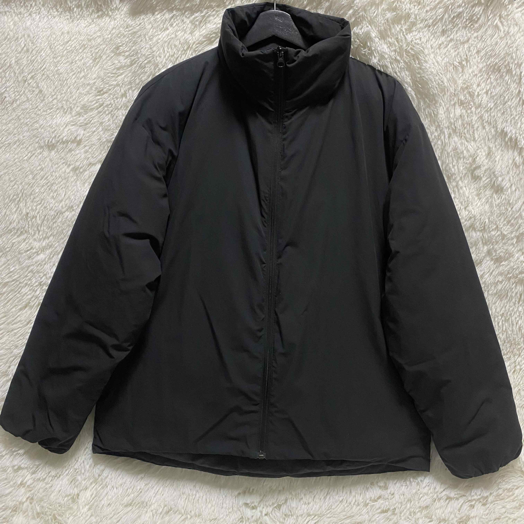 MUJI (無印良品) - 無印良品 水を弾くスタンドカラー ダウンジャケット