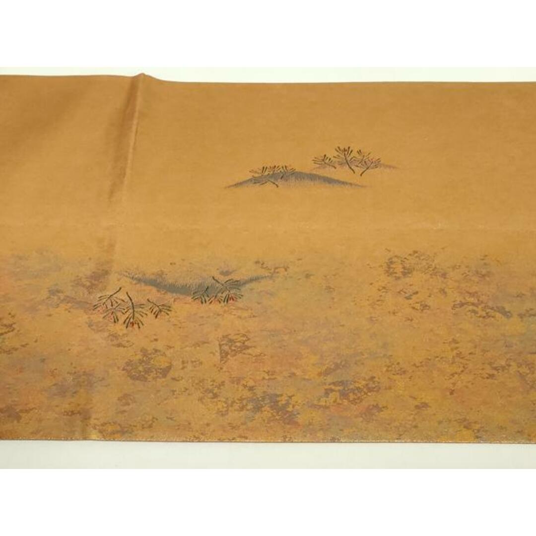 平和屋着物◎太鼓柄袋帯 茶器 金糸 引箔 正絹 逸品 DAAX7013qpの通販