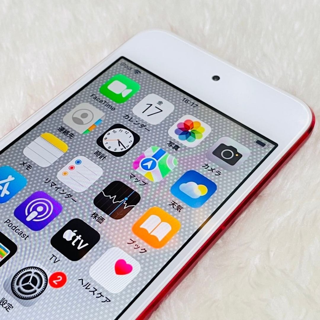 iPod touch - 【新品同様品】iPod touch 第7世代 32GB レッドの通販 by